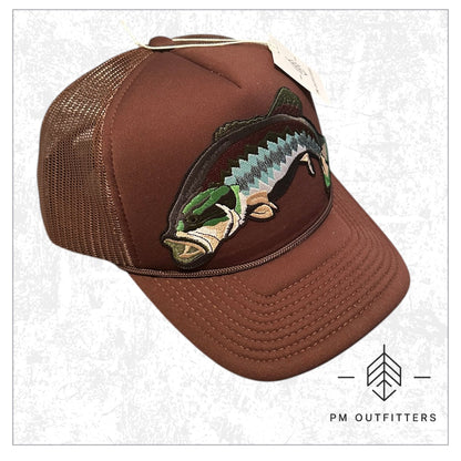 Big Bass Foam Rope Trucker Hat