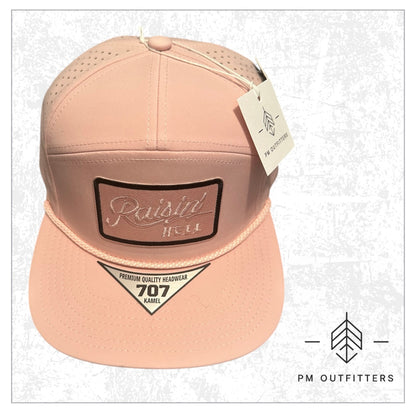 Raisin’ Hell Performance 7-Panel Rope Trucker Hat