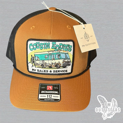 Cousin Eddie’s RV Rope Trucker Hat - Christmas Vacation Inspired Cap