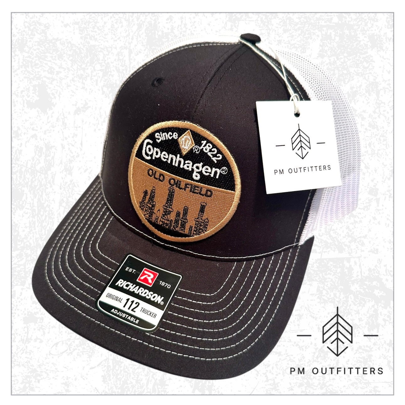 Vintage Copenhagen Old Oilfield Patch Trucker Hat