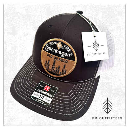 Vintage Copenhagen Old Oilfield Patch Trucker Hat