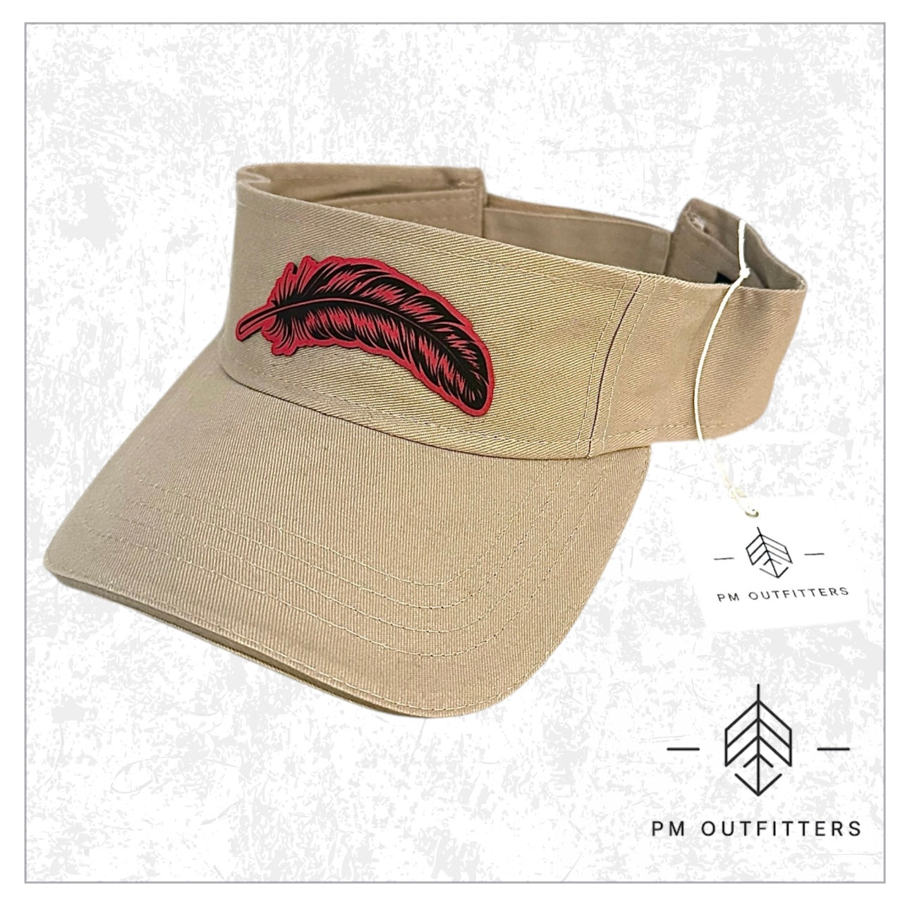 Signature Feather Sandwich Visor