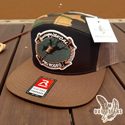 Copenhagen Skoal Pro Rodeo Patch Richardson 168 7-Panel Trucker Hat