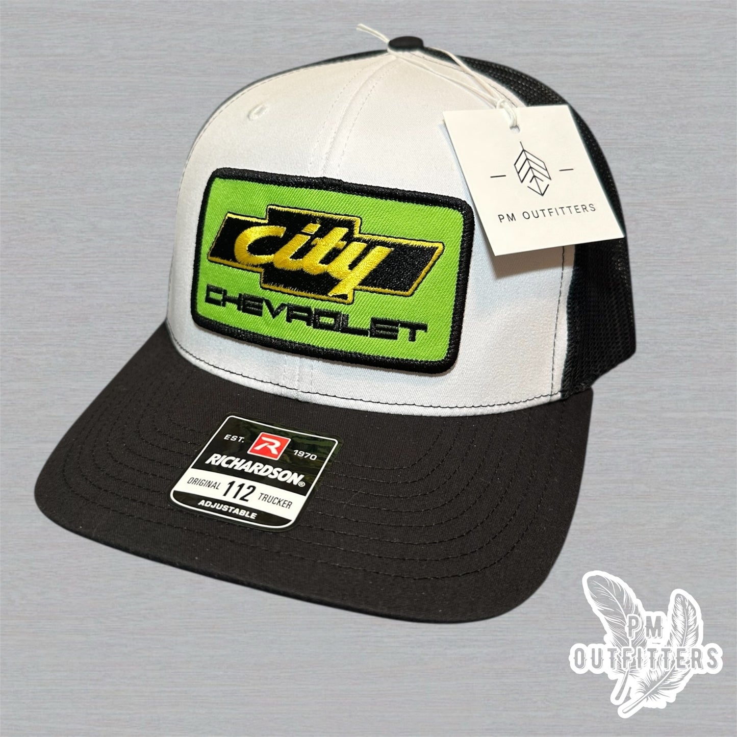 City Chevrolet Retro Trucker Days of Thunder Richardson 112 Snapback Hat