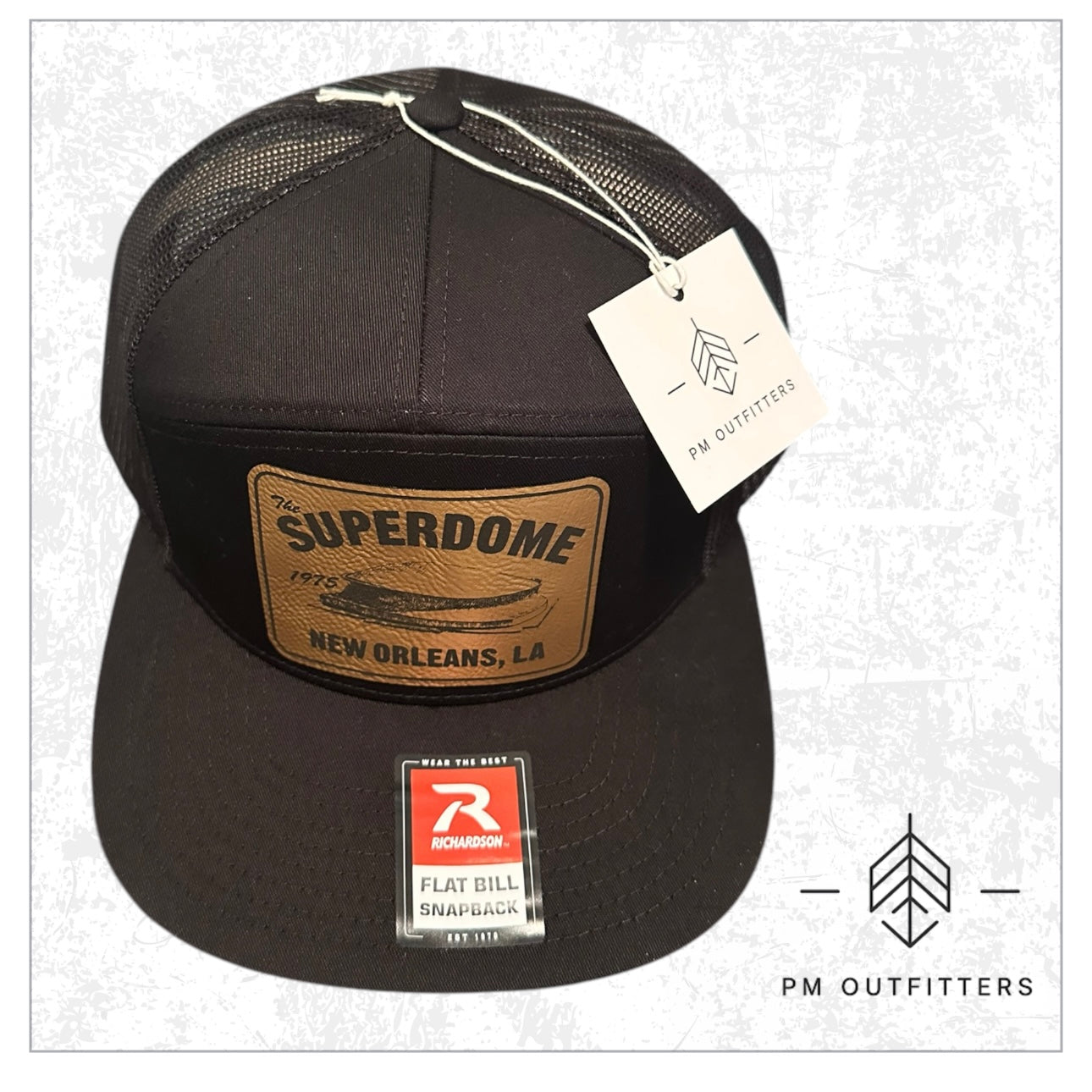 Custom Retro 1975 Superdome 7-Panel Trucker Hat