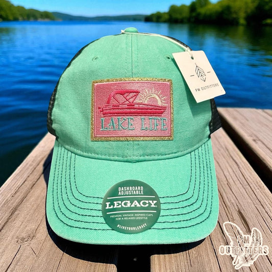 Lake Life Low-Profile Meshback Hat
