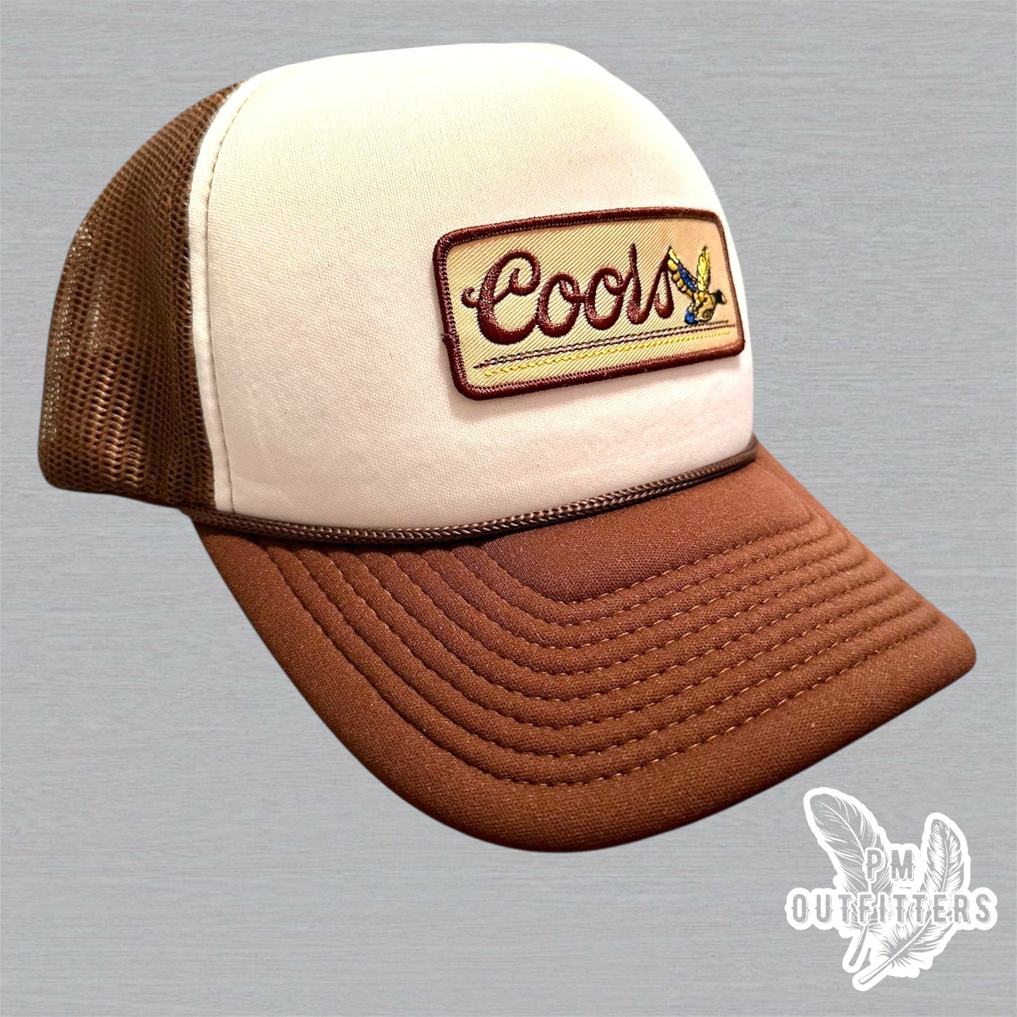 Retro Coors Foam Front Rope Trucker Hat