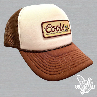 Retro Coors Foam Front Rope Trucker Hat