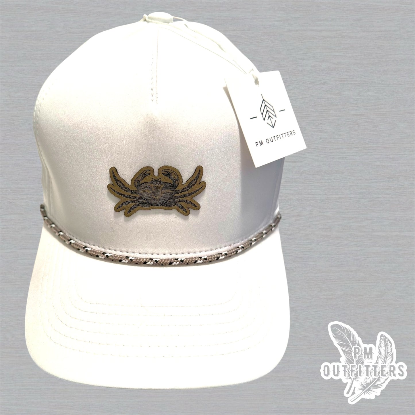 Vintage Crab Custom Design Performance Rope Trucker