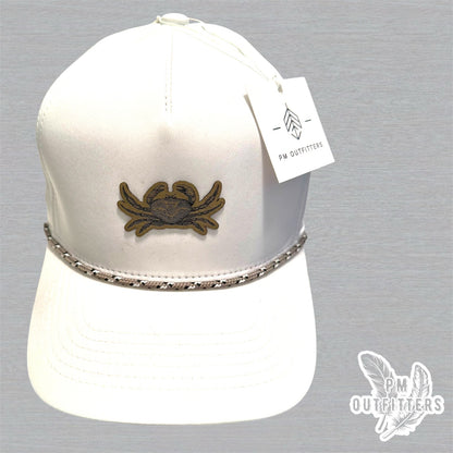 Vintage Crab Custom Design Performance Rope Trucker