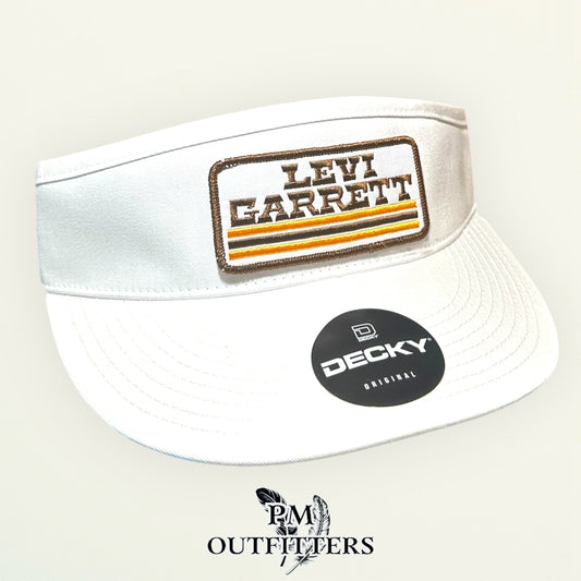 Levi Garrett Visor – PM Outfitters Retro Logo Patch | Decky White Tobacco Heritage