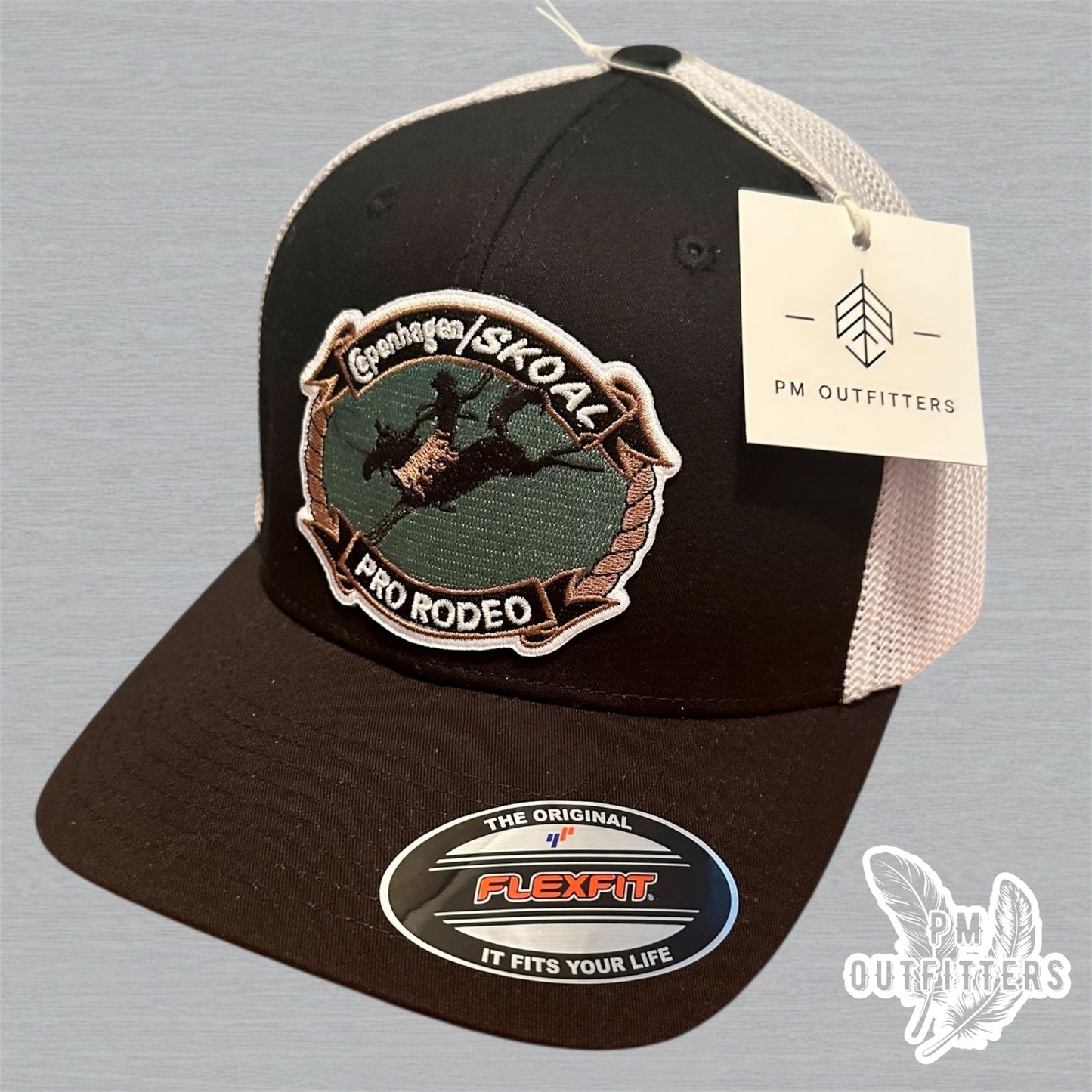 Retro Copenhagen/Skoal Pro Rode FlexFit Trucker Hat