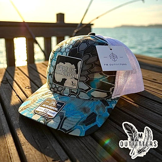 Gulf of America Custom Design Kryptek Neptune Trucker