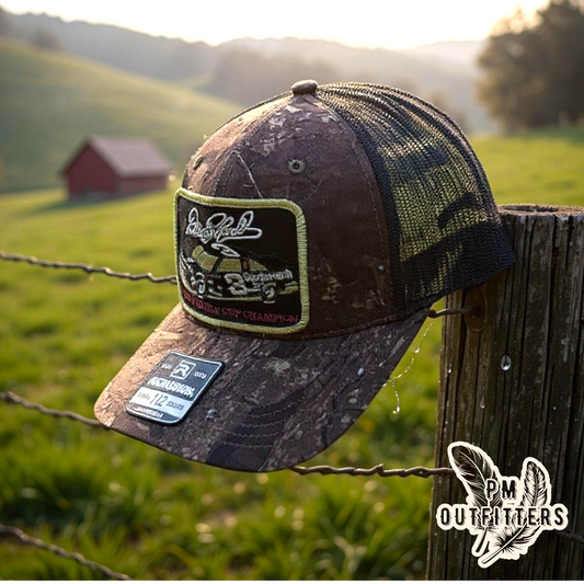 Dale Earnhardt #3 Retro NASCAR Realtree Timber Trucker Hat