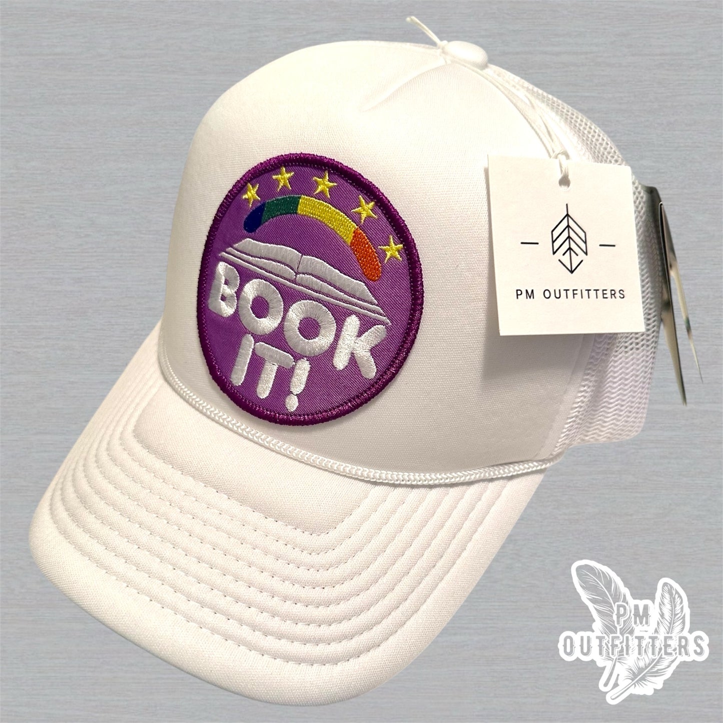 Vintage Book It! Foam Front Rope Trucker Hat