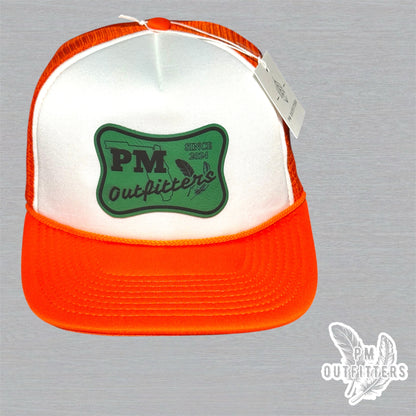 PM Outfitters Miami Logo Design Foam Rope Trucker