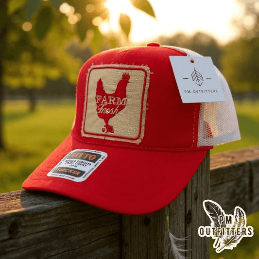 Vintage Farm Fresh Foam Front Rope Trucker Hat