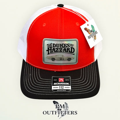 Dukes of Hazzard trucker hat white mesh back Richardson 112