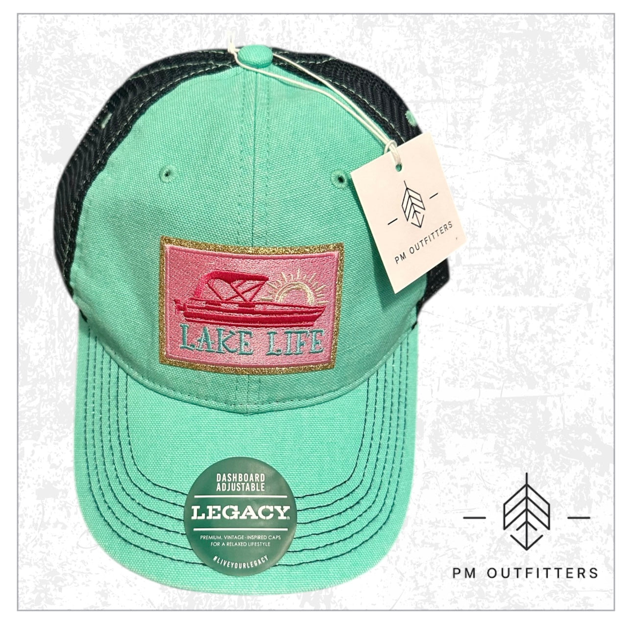 Lake Life Low-Profile Meshback Hat