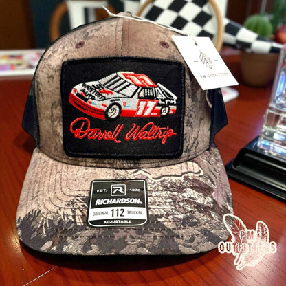 Vintage Darrell Waltrip Western Auto Racing NASCAR Realtree Excape Camo Trucker Hat