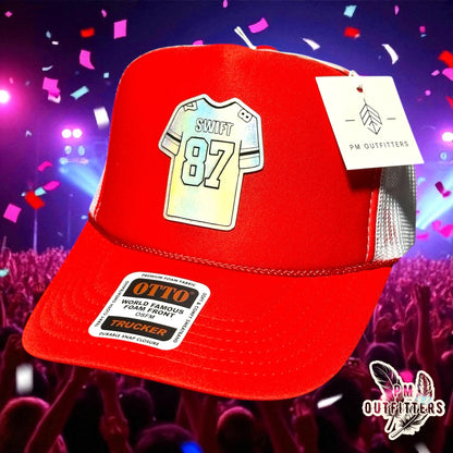 “Swift 87” Kansas City Home & Away Trucker Hats – Limited Edition Holographic Patch