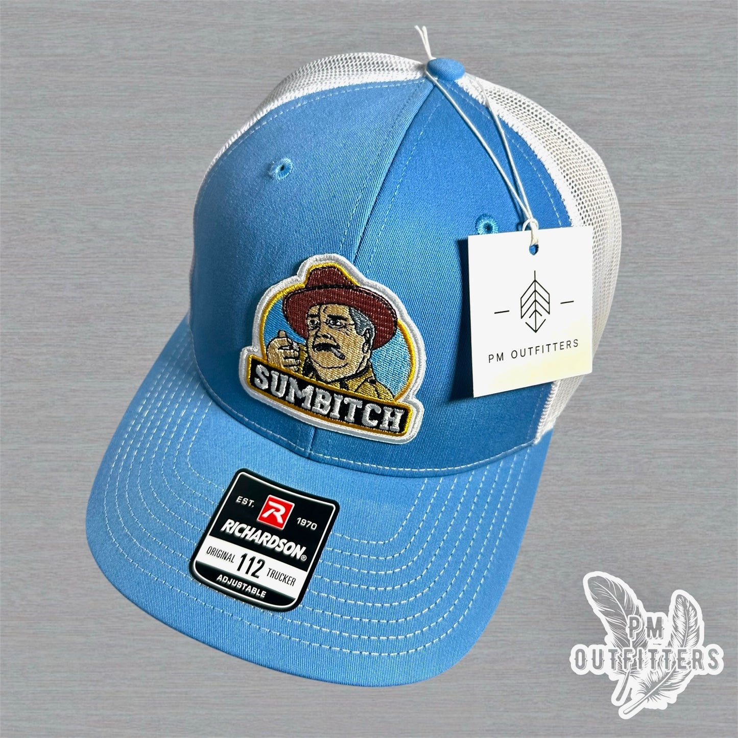 Sumbitch Smokey and The Bandit Retro Patch Trucker Hat