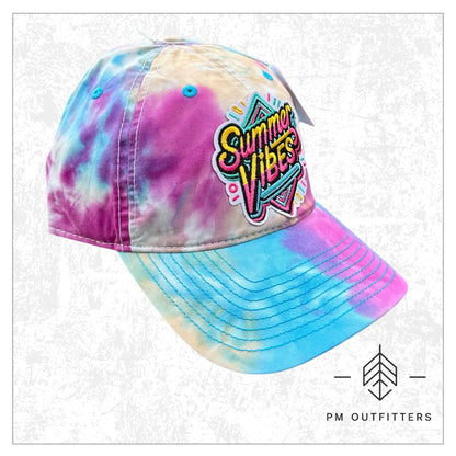 Summer Vibes Tie Dye Cap