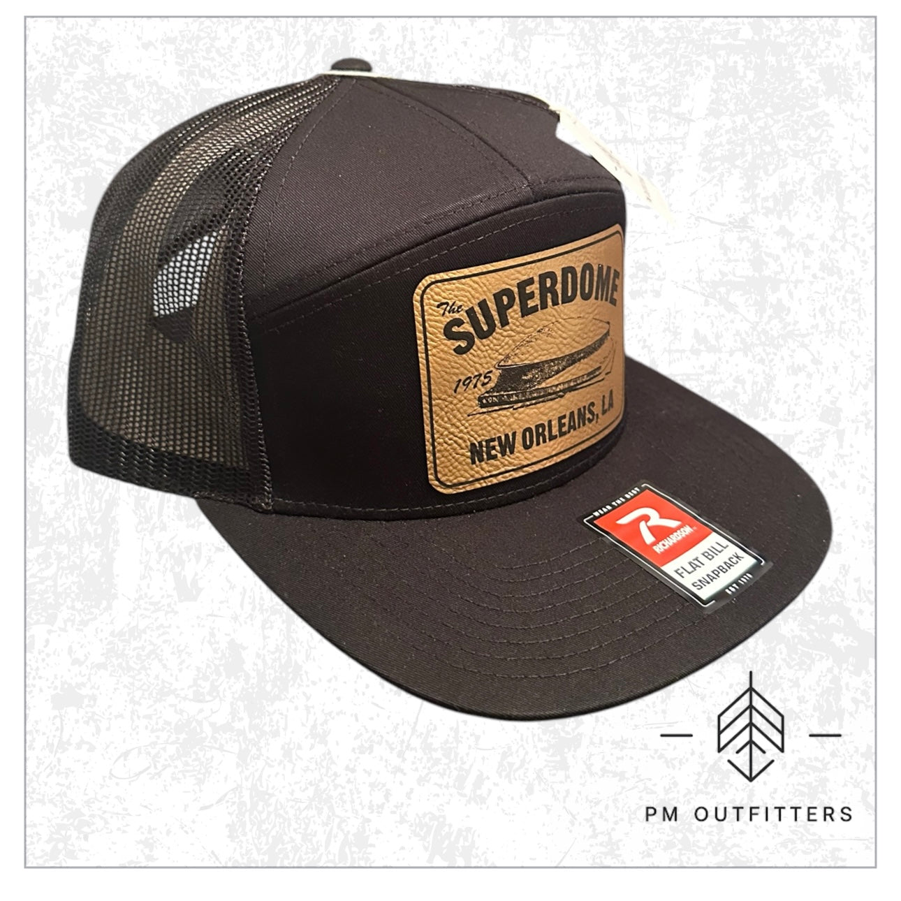 Custom Retro 1975 Superdome 7-Panel Trucker Hat