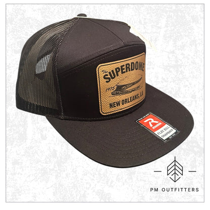 Custom Retro 1975 Superdome 7-Panel Trucker Hat