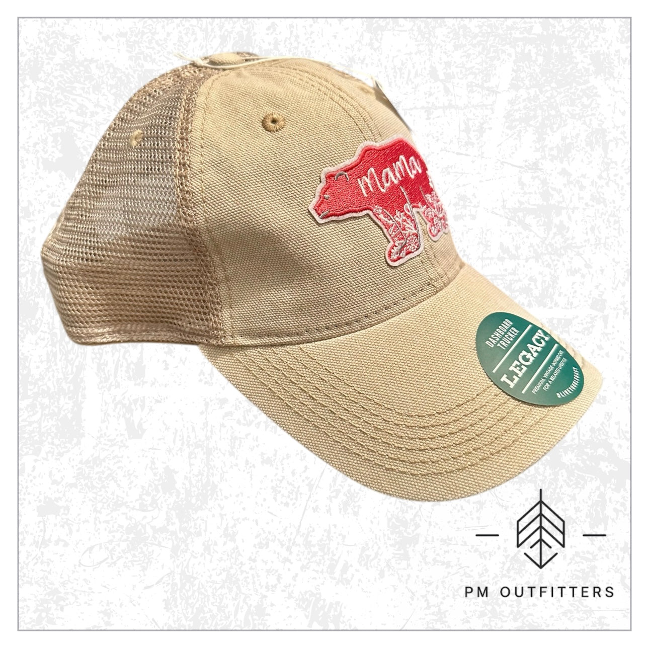 Mama Bear Low-Profile Meshback Hat