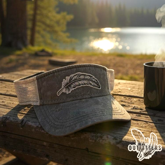 Signature Feather Trucker Visor