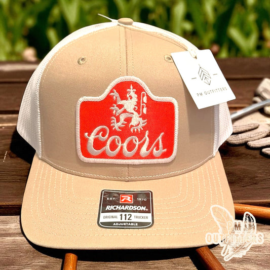 Retro Coors Beer Logo Patch Trucker Hat