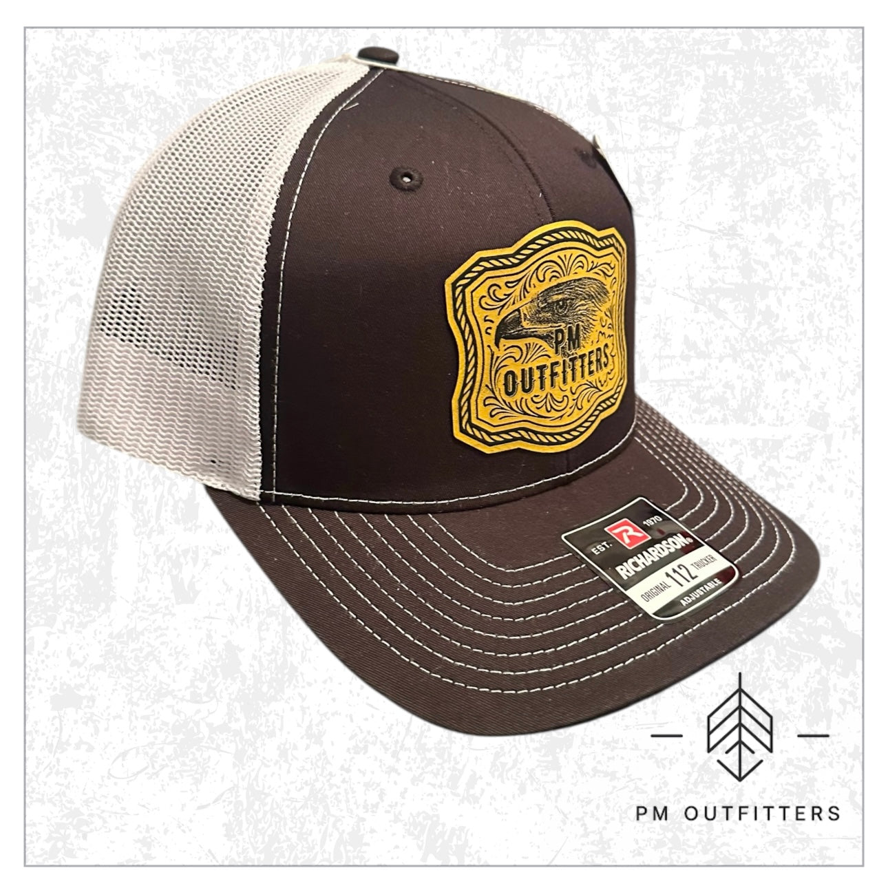 PM Outfitters Golden Eagle Southern Miss Custom Design Trucker Hat