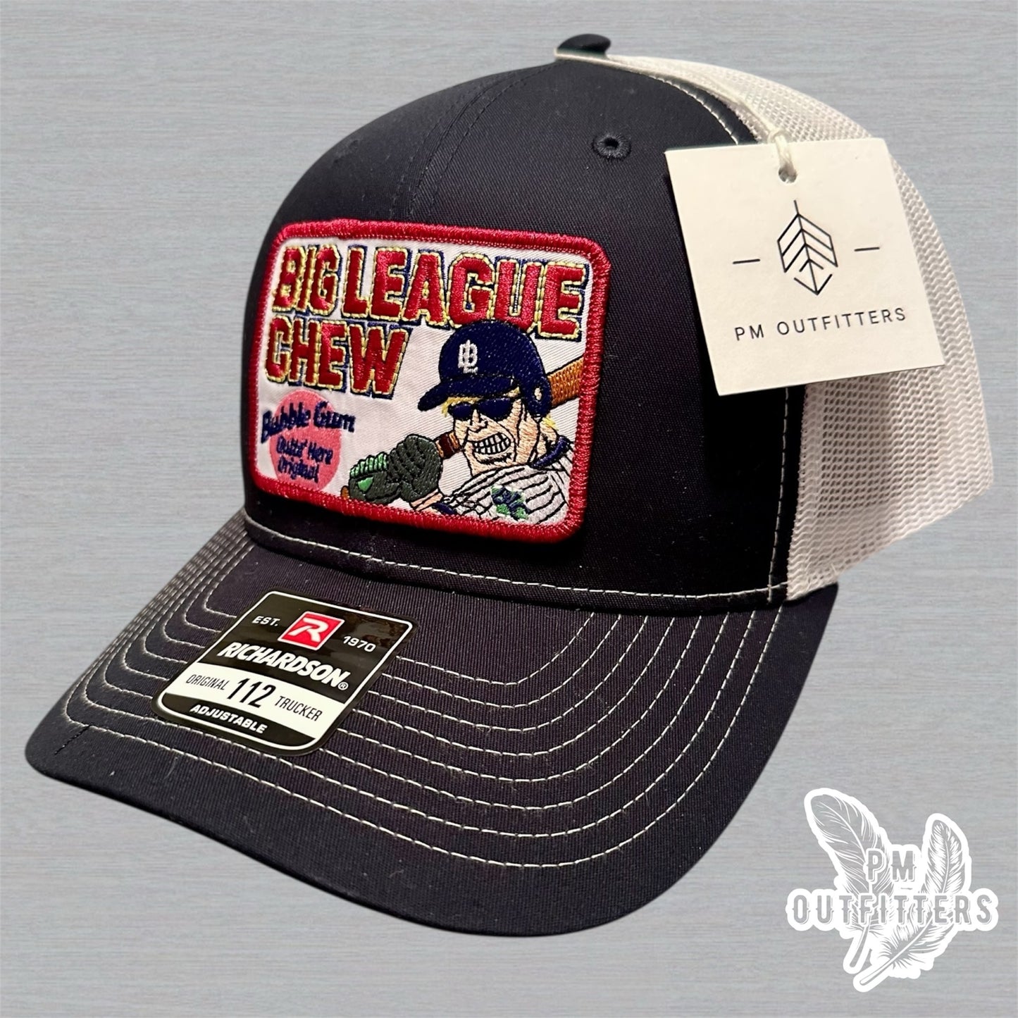 Retro Big League Chew Patch Richardson 112 Trucker Hat