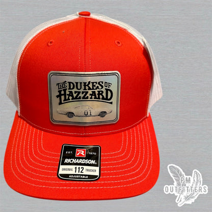 The Dukes of Hazzard Trucker Hat - Orange & White Richardson 112