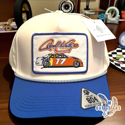 Darrell Waltrip Retro Tide NASCAR Hydro Waterproof Rope Snapback