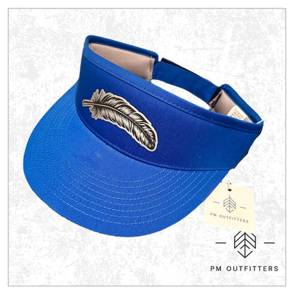 Signature Feather High Crown Visor