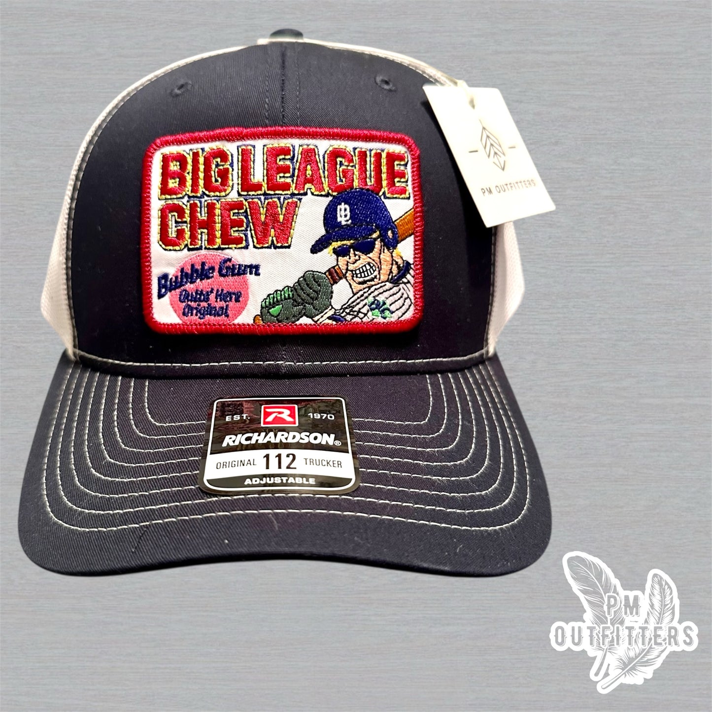Retro Big League Chew Patch Richardson 112 Trucker Hat