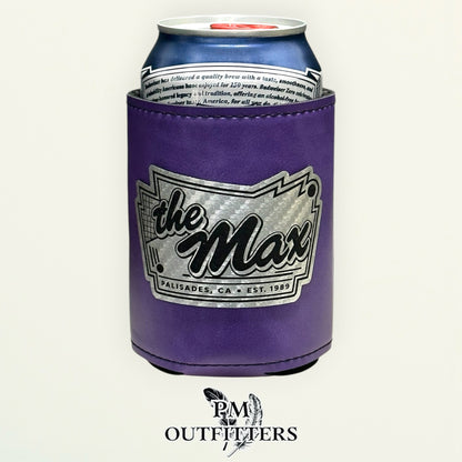PM Outfitters Laser Engraved The Max Leatherette Koozie