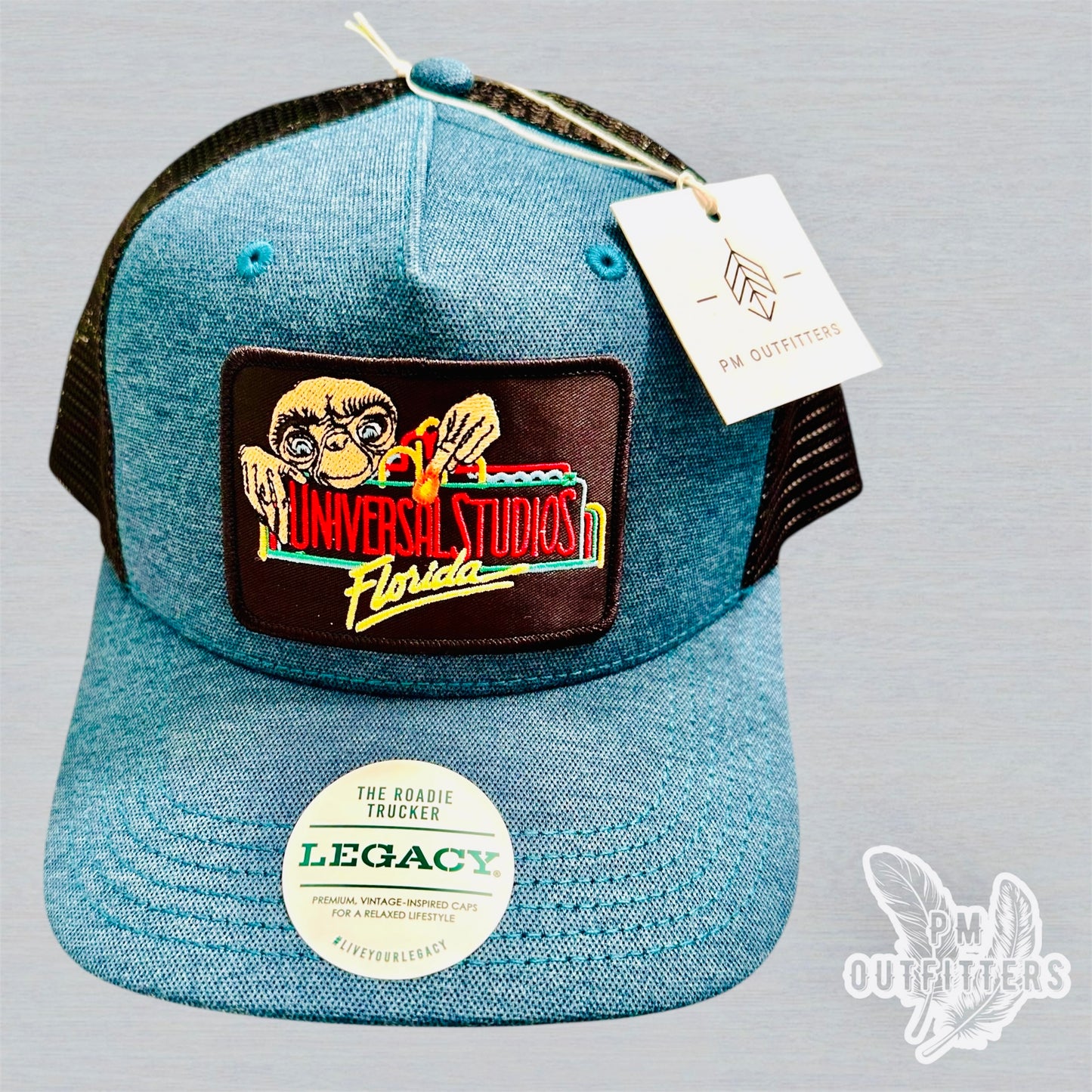 Universal Studios Florida Trucker Hat - Retro Patch Legacy Roadie Trucker