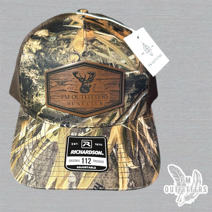 PM Outfitters Hunt Cub Trucker Hat | Exclusive Deer Camo Design