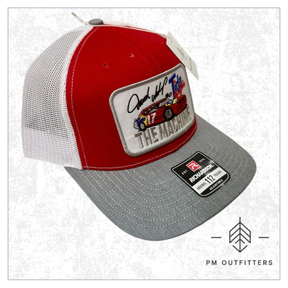 Vintage Darrell Waltrip The Machine Tide Racing NASCAR Trucker Hat