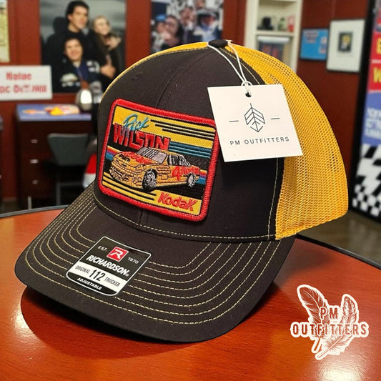 Retro Rick Wilson Kodak Racing NASCAR Trucker Hat