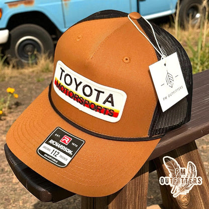 Toyota Motorsports Racing Retro Rope Trucker Hat