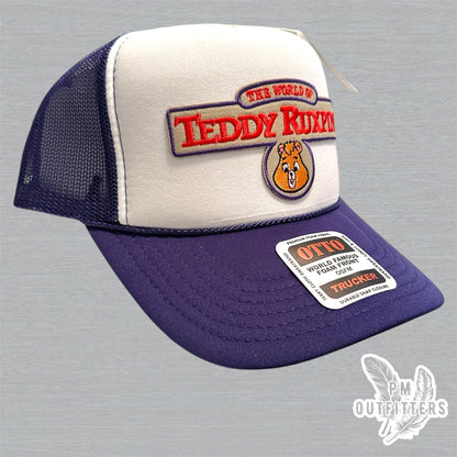 Vintage Teddy Ruxpin Foam Front Rope Trucker Hat