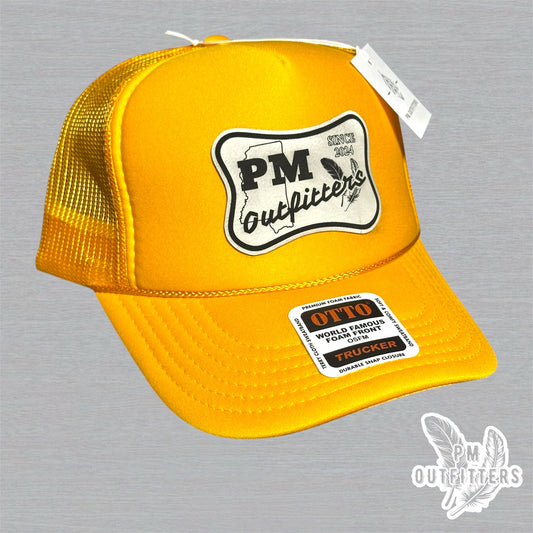 PM Outfitters USM Logo Design Foam Front Rope Trucker Hat