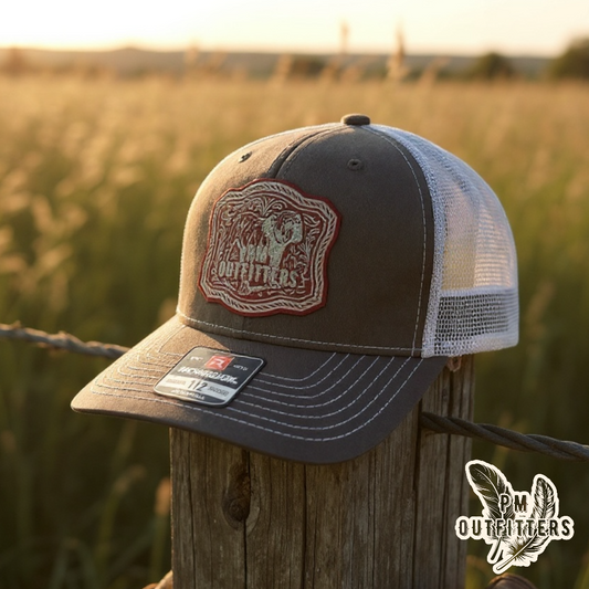 PM Outfitters Bulldog Mississippi State Custom Design Trucker Hat