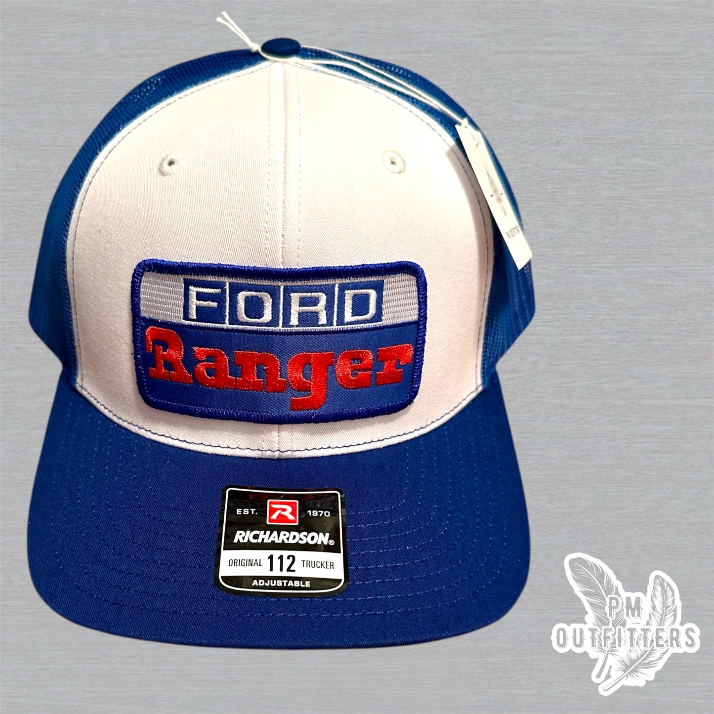 Retro Ford Ranger Patch Richardson 112 Trucker Hat