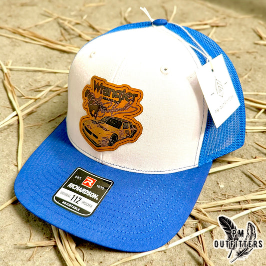Dale Earnhardt Wrangler NASCAR Custom Design Richardson 112 Trucker Hat