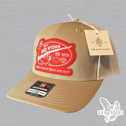 Red Ryder BB Gun Trucker Hat - A Christmas Story Inspired Cap